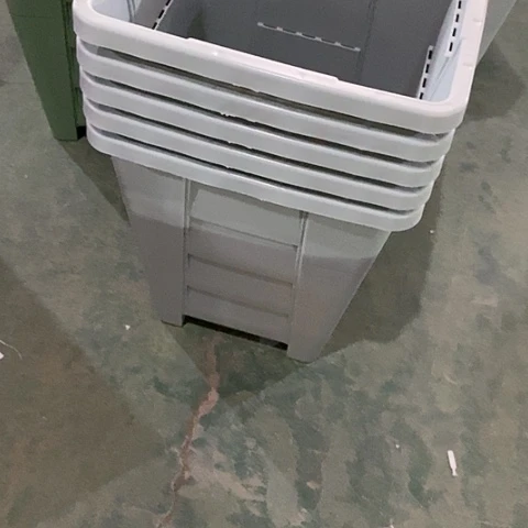 树脂菠*蜜方形4号5个灰白无托