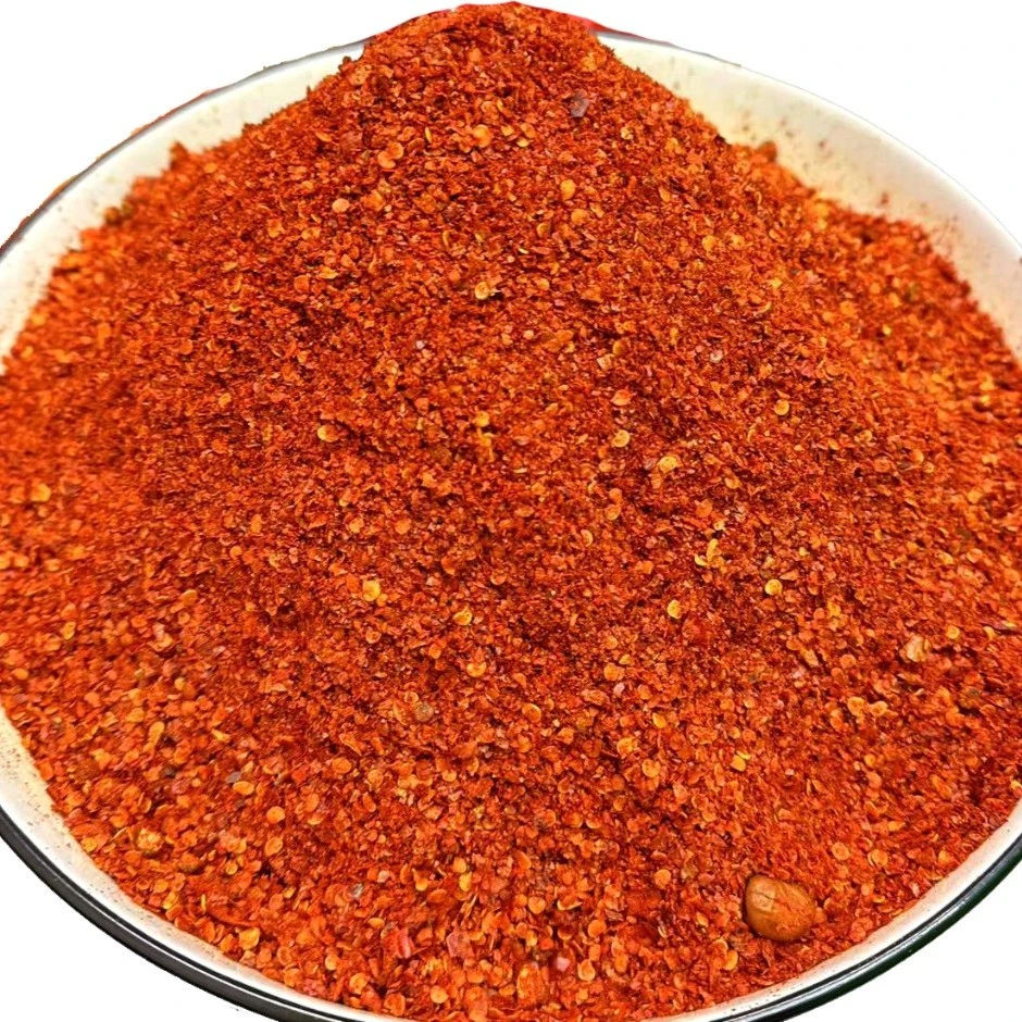 青海特产  清真循化县手工研磨线辣椒面一斤