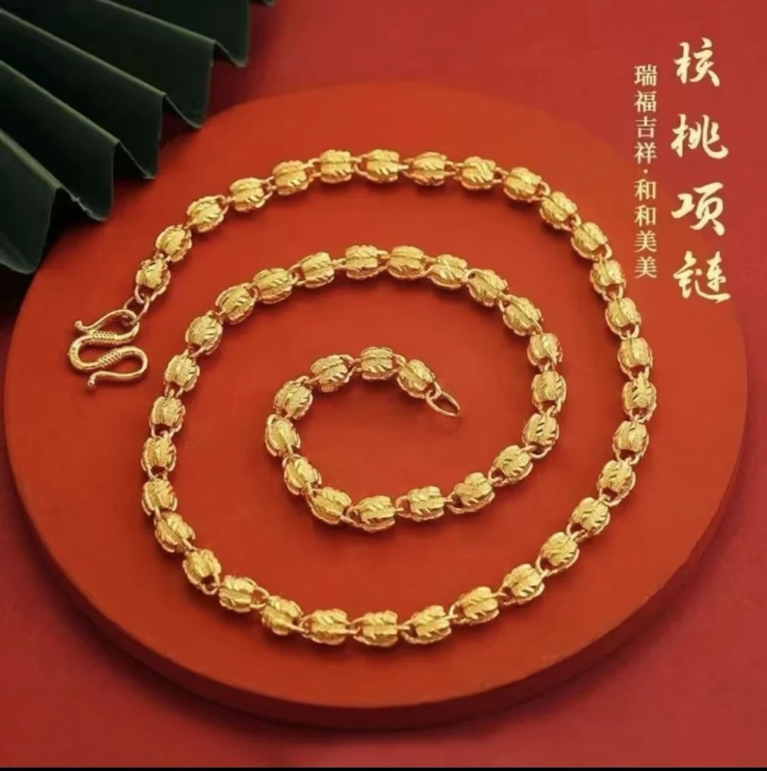 合金项链 抖音好物 （黑桃项链戒指手链）戒指手链组合装