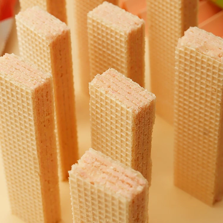 嘉士利威化饼干115g椰子草莓香芒味夹心早餐饼干休闲办公零食品