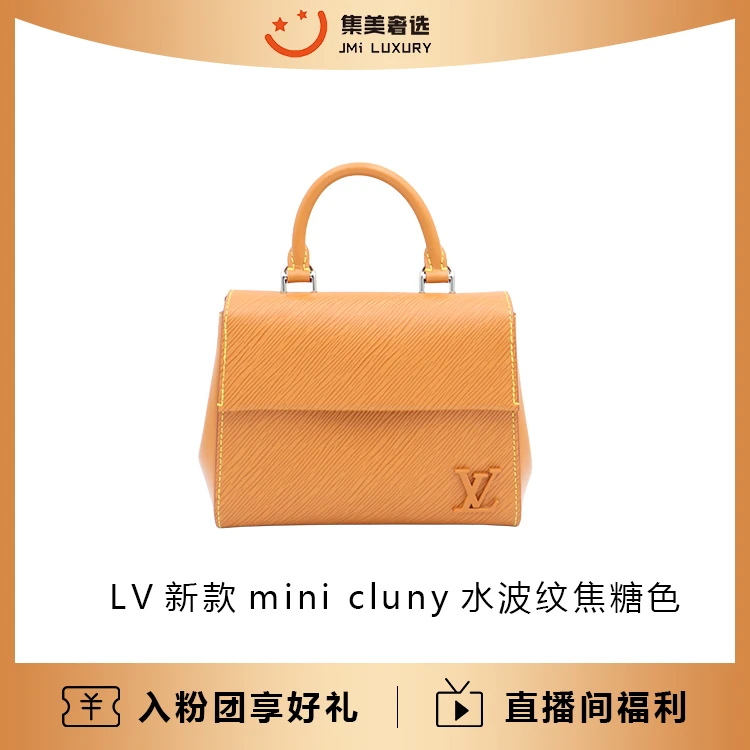 99新 LouisVuitton/路易威登 nicluny水波纹焦糖包/97新/AS9190