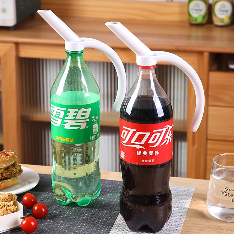 【俞文】倒可乐大抓手大小瓶矿泉水通用盖饮料瓶按压头转换嘴懒