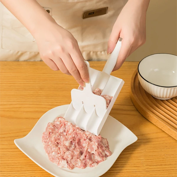 【俞文】厨房三联鱼丸丸子模具虾滑器肉丸制作器氽丸勺肉馅料理器