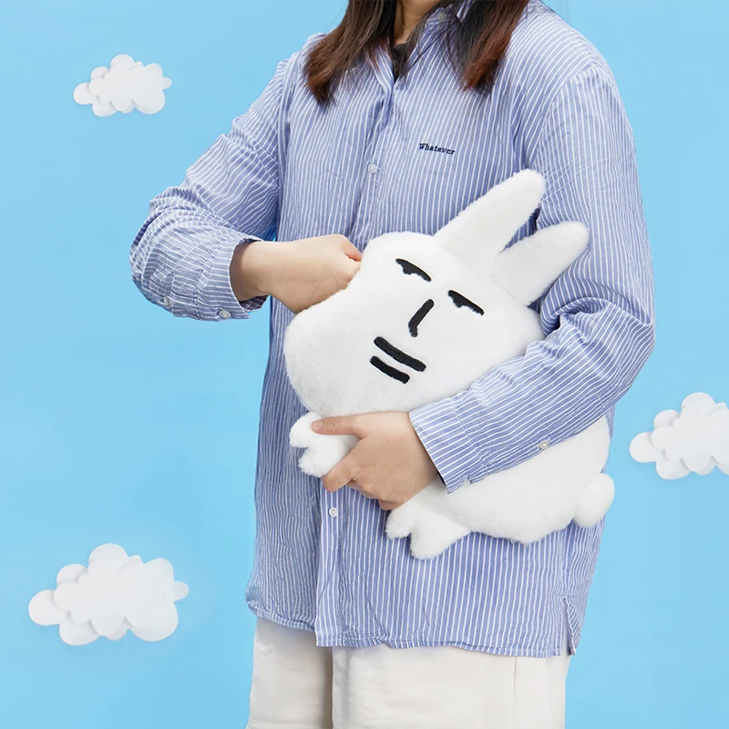 粉红兔子MyFriend原创北极兔抱枕可爱创意毛绒靠枕男女生日礼物