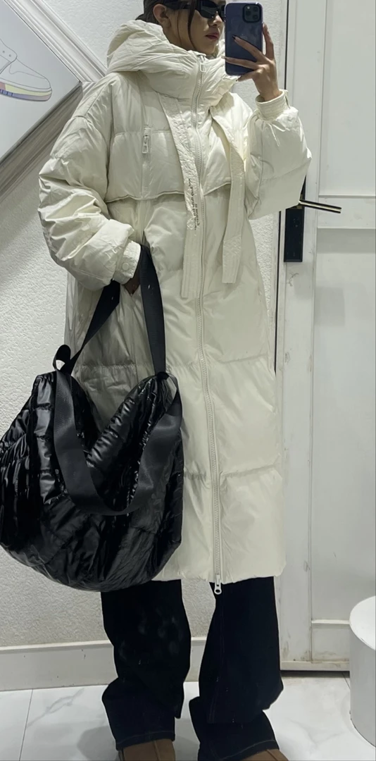 独立女装新款长款外套。