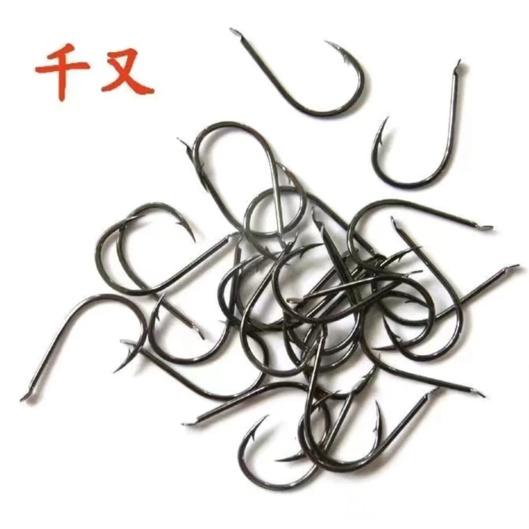 日本千又歪嘴鱼钩筏钓海钓矶钓有倒刺鲷类通用钩