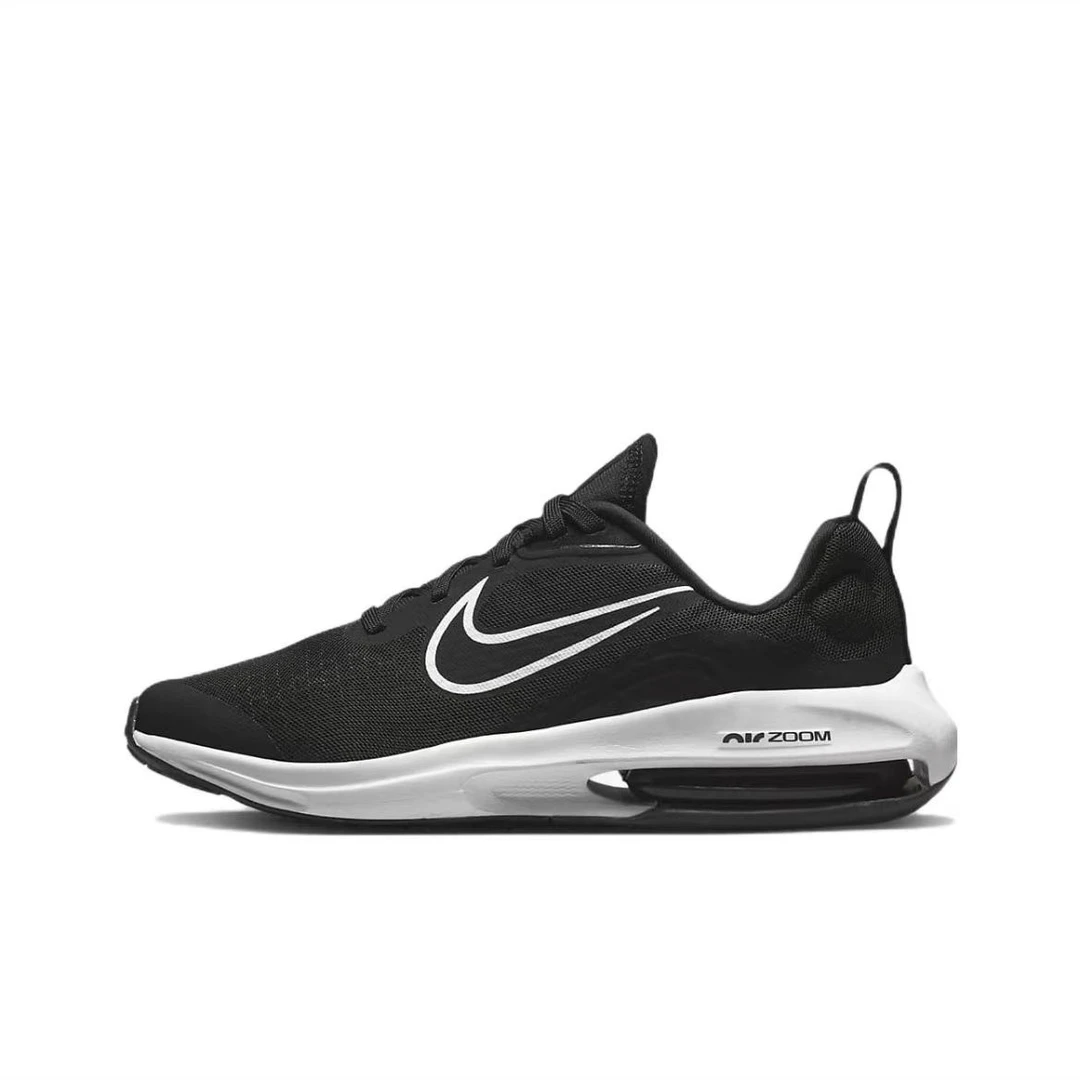 NIKE/耐克Air Zoom 黑白低帮运动跑鞋 舒适  透气轻便缓震