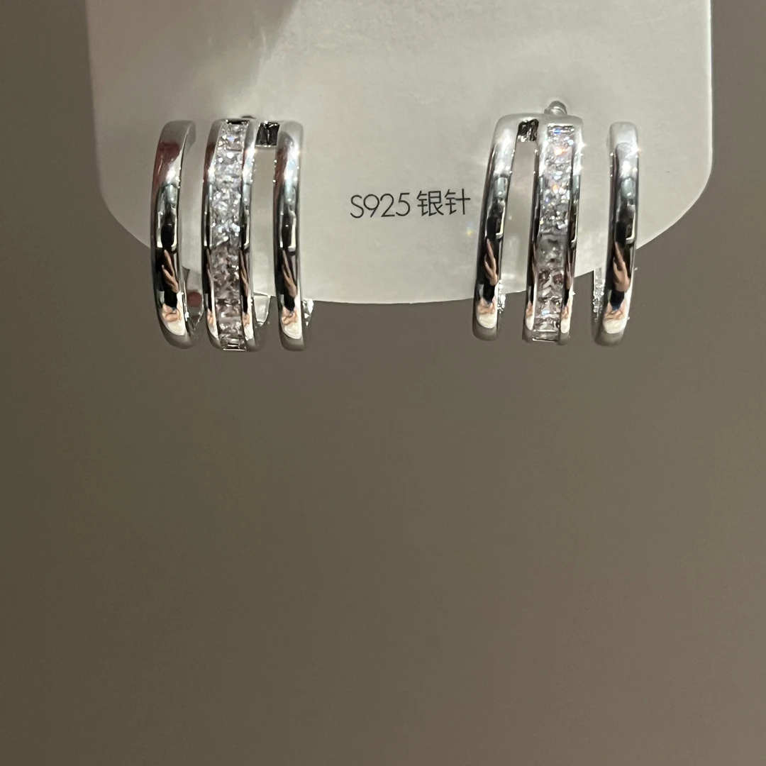 925银银制品 康塔塔耳钉