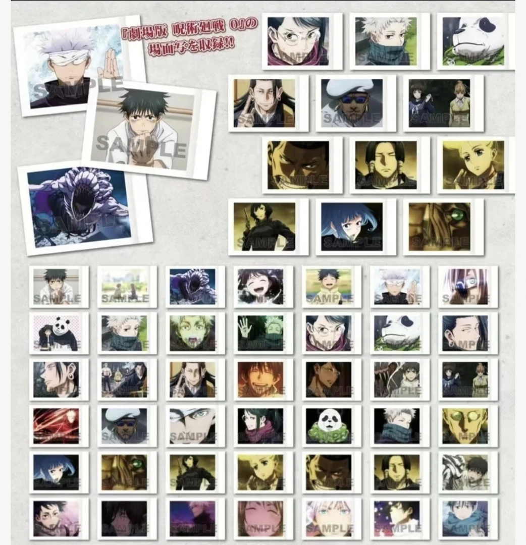 【日谷】咒术回战 0卷PashaCOLLE剧场版拍立得卡片  默认代拆