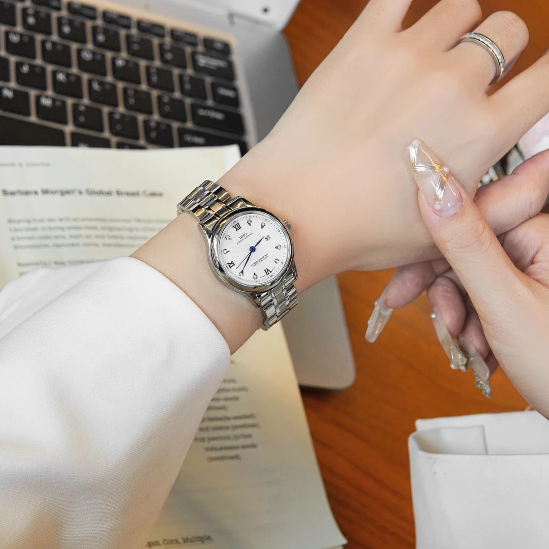 G名匠蓝针系列*女款全自动机械表*简约经典百搭高端洋气防水手表