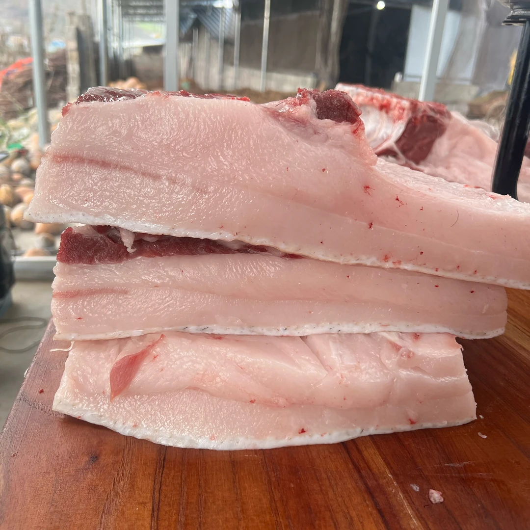 肥肉 老土人家生态黑猪肉 5斤包邮