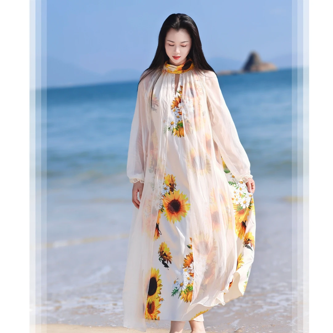 彬壹冉2024 设计师春夏新款时尚气质百搭真丝丝绒连衣裙 微妙