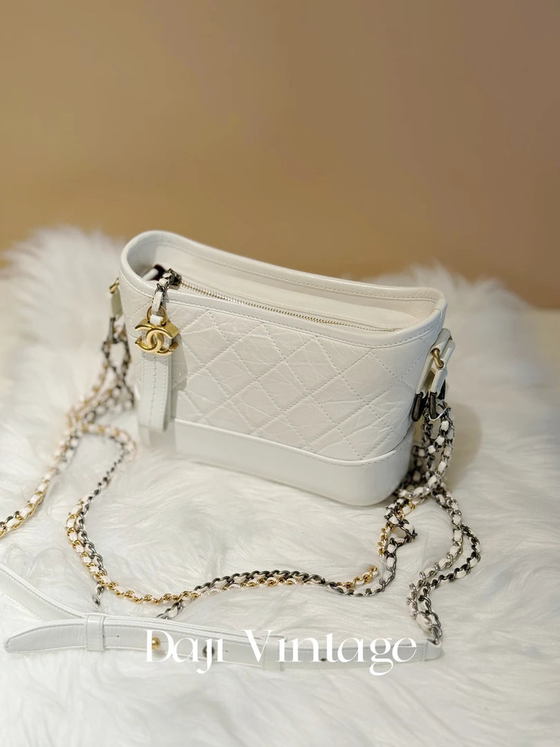 99新 Chanel/香奈儿 大吉中古/Chanel香奈儿白金流浪小号斜挎包