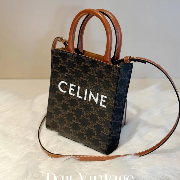 大吉中古/Celine瑟琳老花mini琴谱斜挎包