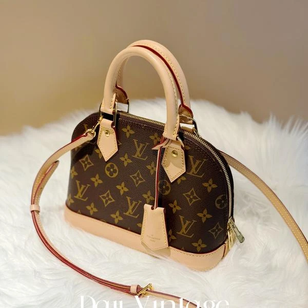 大吉中古/lv路易威登老花小号alma bb斜挎包