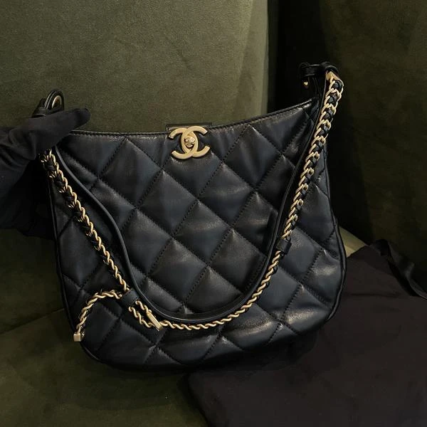 大吉中古/Chanel香奈儿23Bhobo嬉皮单肩包