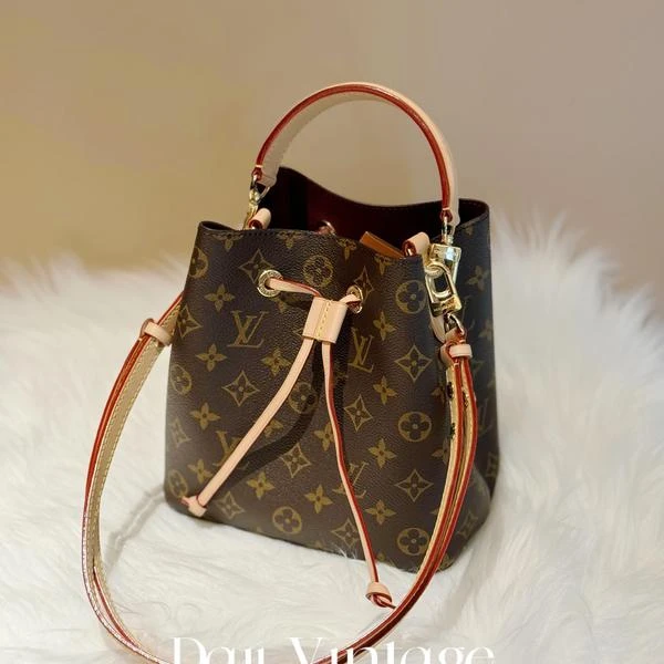 99新 LouisVuitton/路易威登 大吉中古/lv路易威登老花noebb斜挎