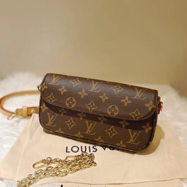 99新 LouisVuitton/路易威登 大吉中古/Lv老花ivy单肩包
