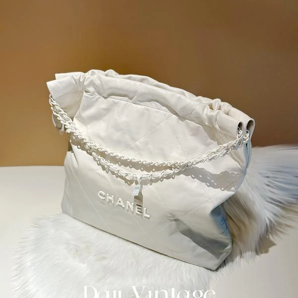 大吉中古/Chanel香奈儿24S渐变色中号22bag垃圾袋