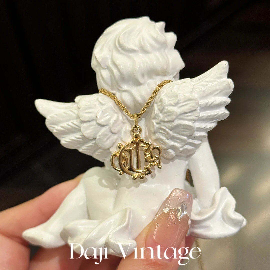 95新  大吉中古/Dior迪奥南瓜马车项链