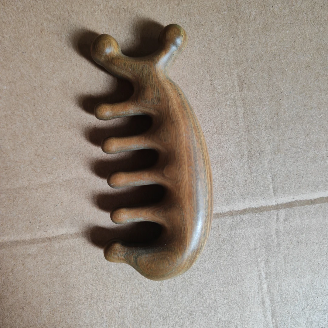 木梳子便携加厚多功能檀香发梳新年活动专属链接檀木按摩梳