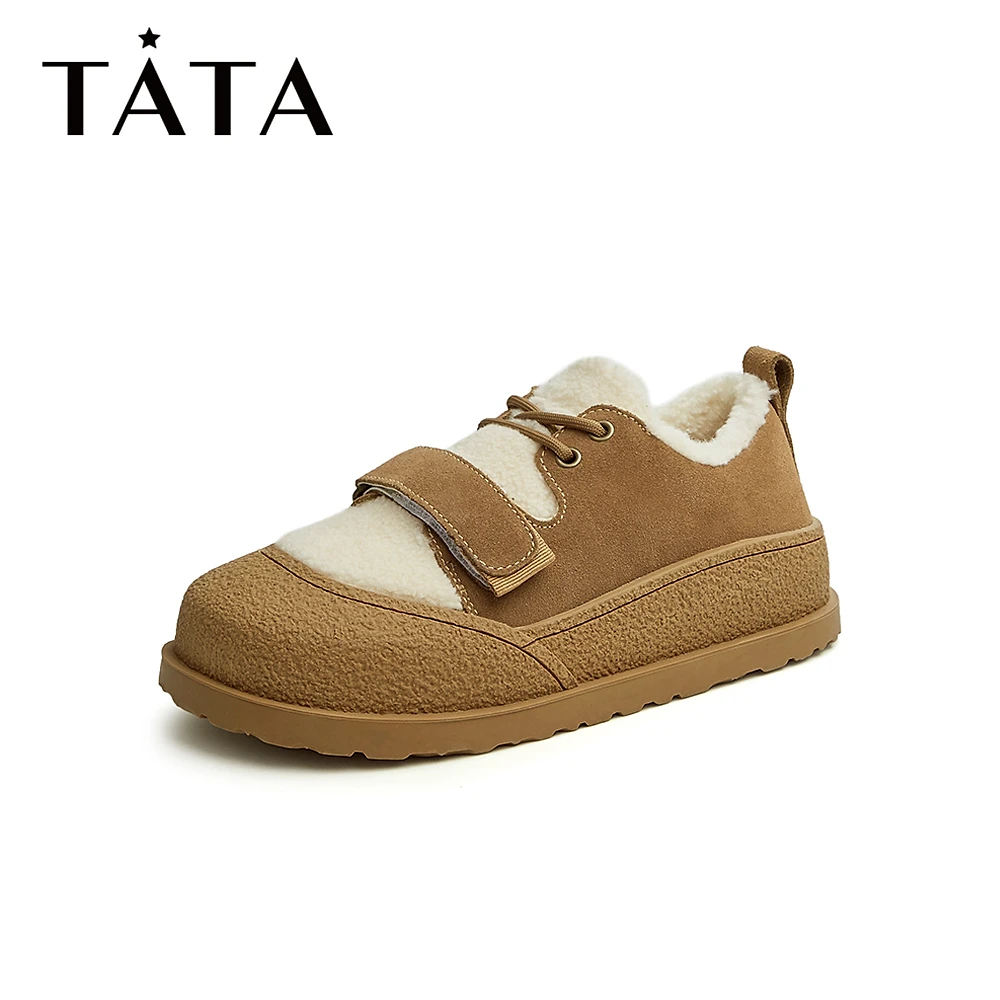 Tata/他她软底春商场同款时尚可爱百搭休闲板鞋新款WCZA1AM3