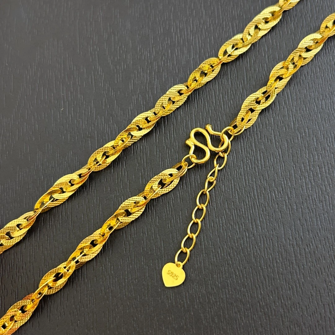 链子925银 【店长专享】925银加粗艾莉娜项链YXL092