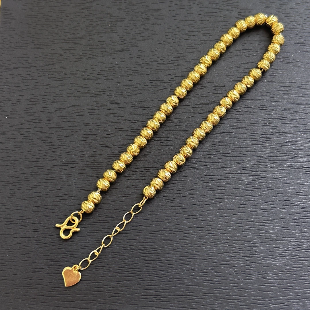 925银手链 【店长专享】925银车花珠手链SL424