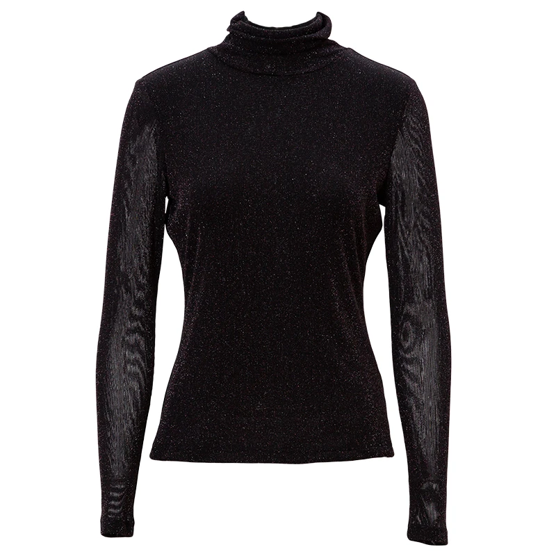 秋冬新款半高领打底衫修身显瘦气质百搭时尚优雅高领小衫DVCM105