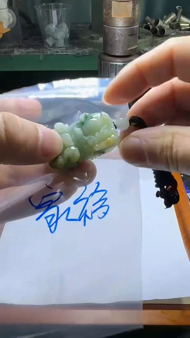 【闪购商品】翡翠颈饰未镶嵌貔貅