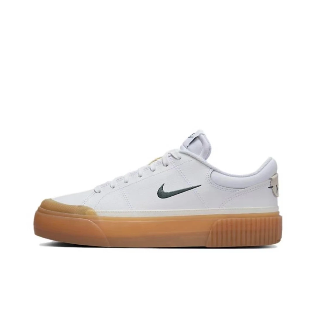 耐克Nike Court Legacy 耐磨低帮增高复古时尚板鞋女款 FV5526100