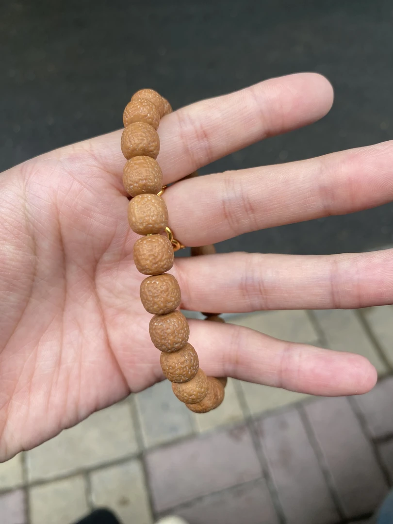猴头核桃手串荔枝纹练手款