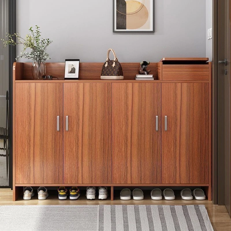 龙谋门口鞋柜家用入户门玄关柜大容量户外客厅防尘置物楼道简易