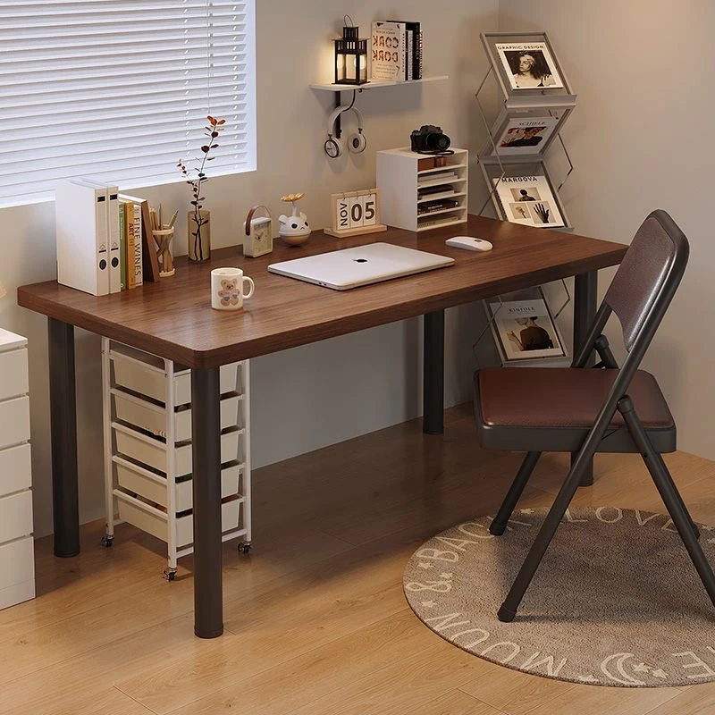 龙谋加厚简易电脑桌长方形桌子家用桌写字台书房餐桌出租房专用