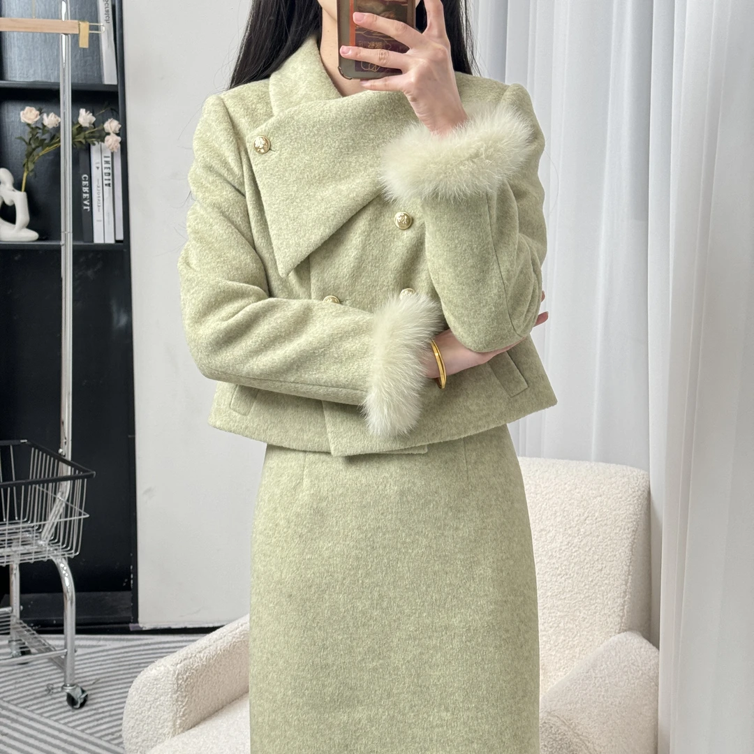 拉夏贝尔/25冬季新显瘦小香风外套25-35岁女气质羽绒服 10210 LSC