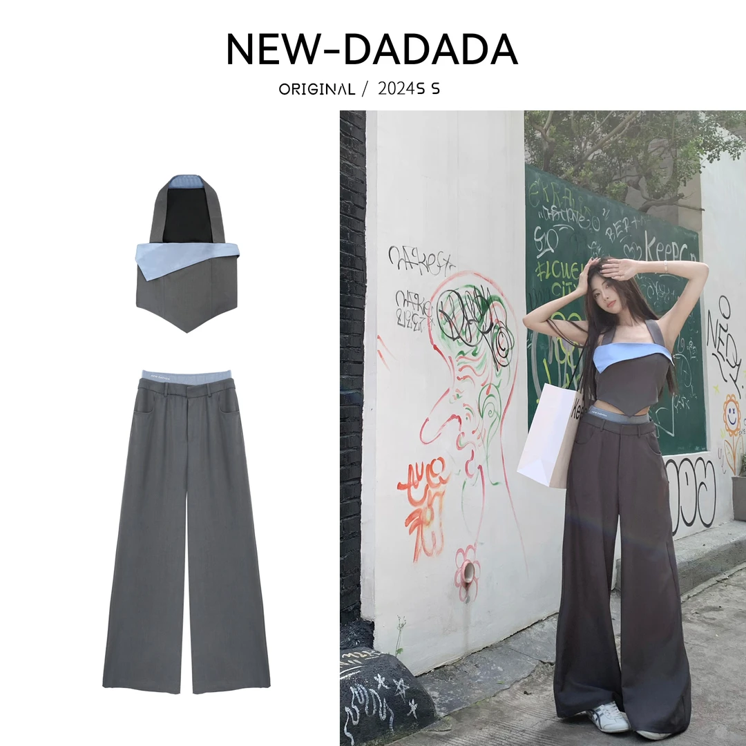 利达 NEW DADADA【空气系列】显瘦百搭设计师简约休闲长裤TP994