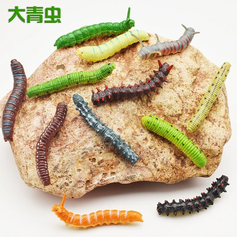 毛毛虫玩具 仿真昆虫虫子儿童整蛊玩具吓人爬行动物模型整人道具
