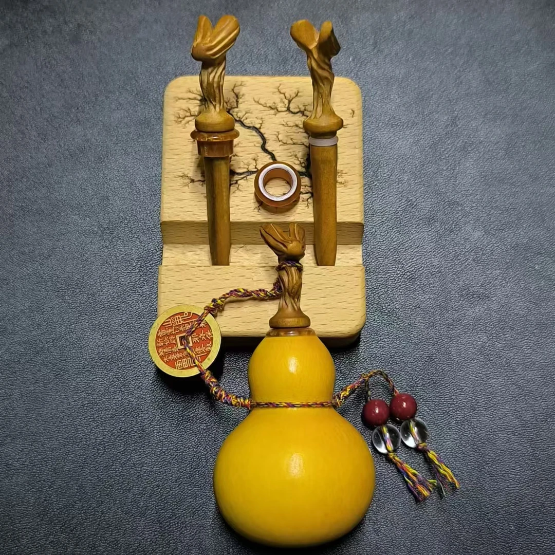 养剑葫芦配件桃木剑桃木龙头剑身一体成型