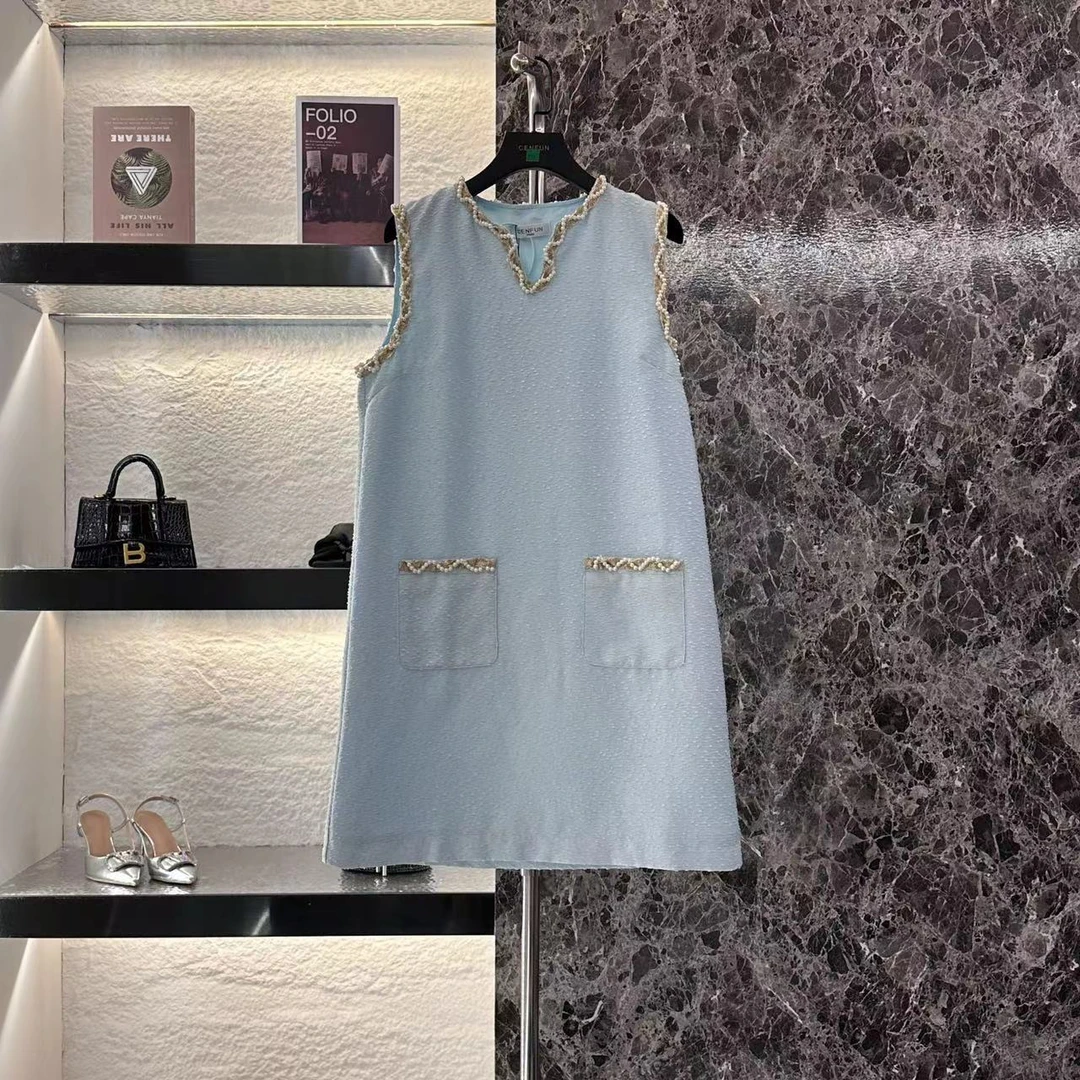 【CENFUN】户外休闲夏季透气宽松学生连衣裙E00189