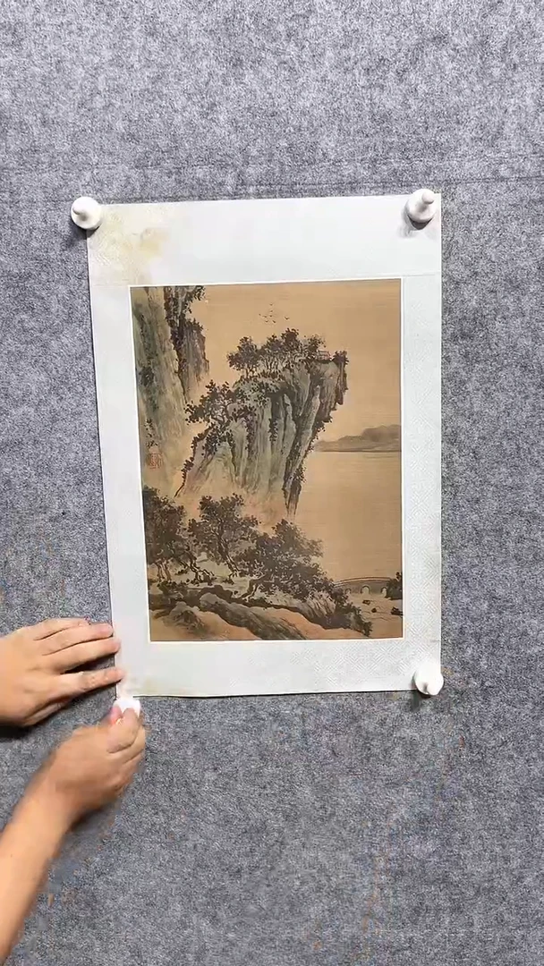 【闪购商品】绘画10.29  ML <  绢本画  >