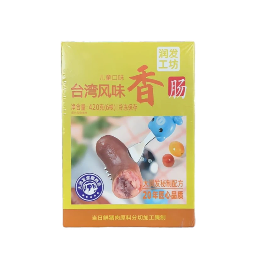 苏食台湾风味香肠儿童口味420g