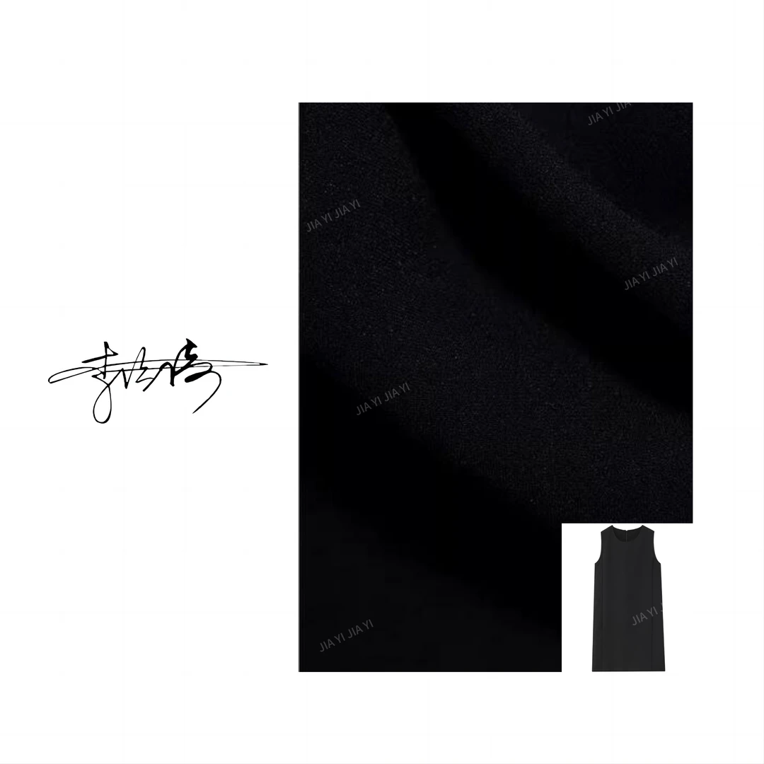 JIA YI |  无袖极简显瘦连衣裙-8019