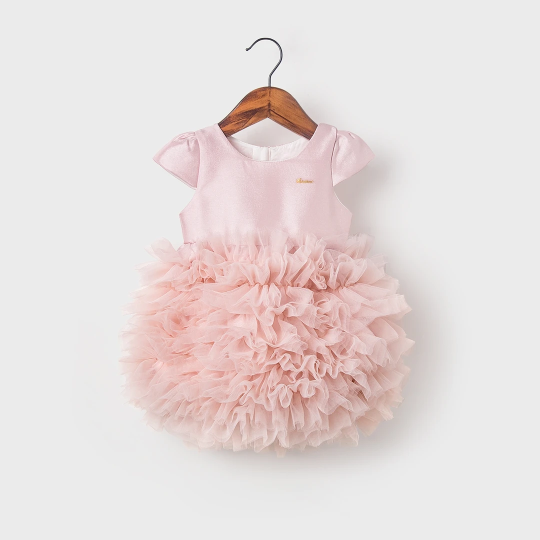 木本尚宝宝周岁礼服公主裙婴儿女童百日抓周衣服公主高档洋气周服