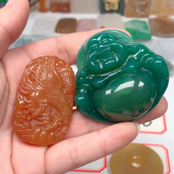 玛瑙/玉髓珠宝半成品未镶嵌桑*平