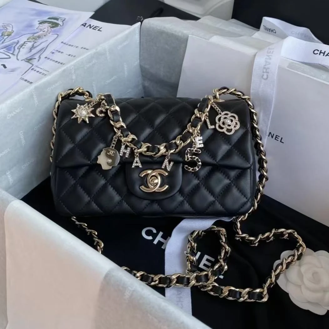 99新 Chanel/香奈儿 安洁利严选链条包/BK0144563