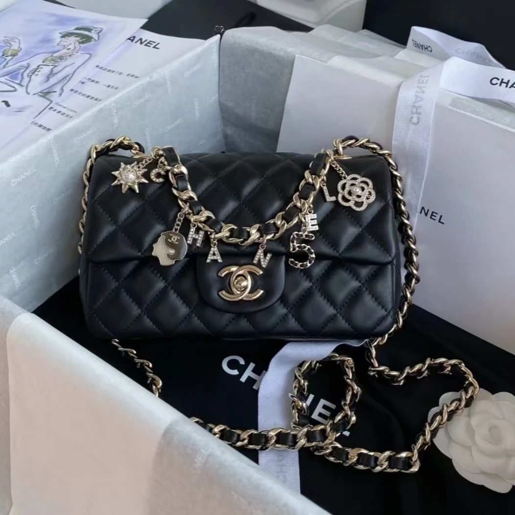 95新 Chanel/香奈儿 安洁利严选链条包/BK0125155