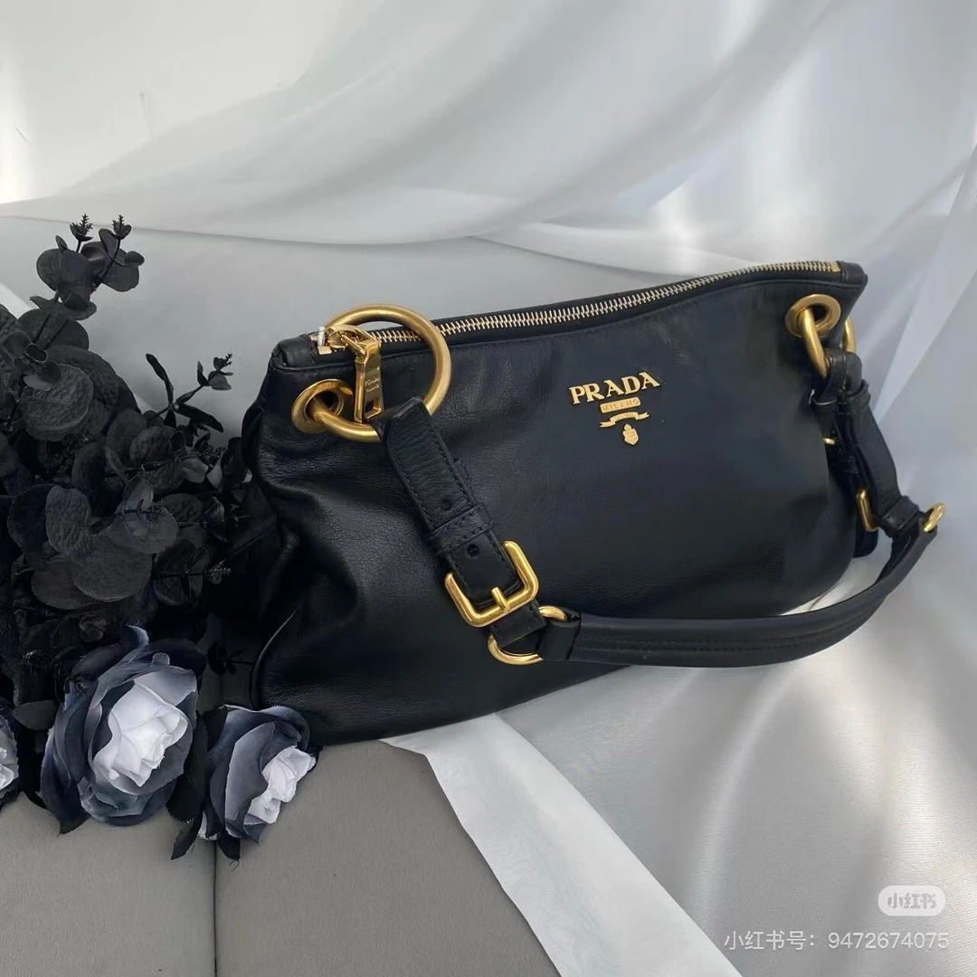 95新 Prada/普拉达 安洁利严选手提包/yh101607