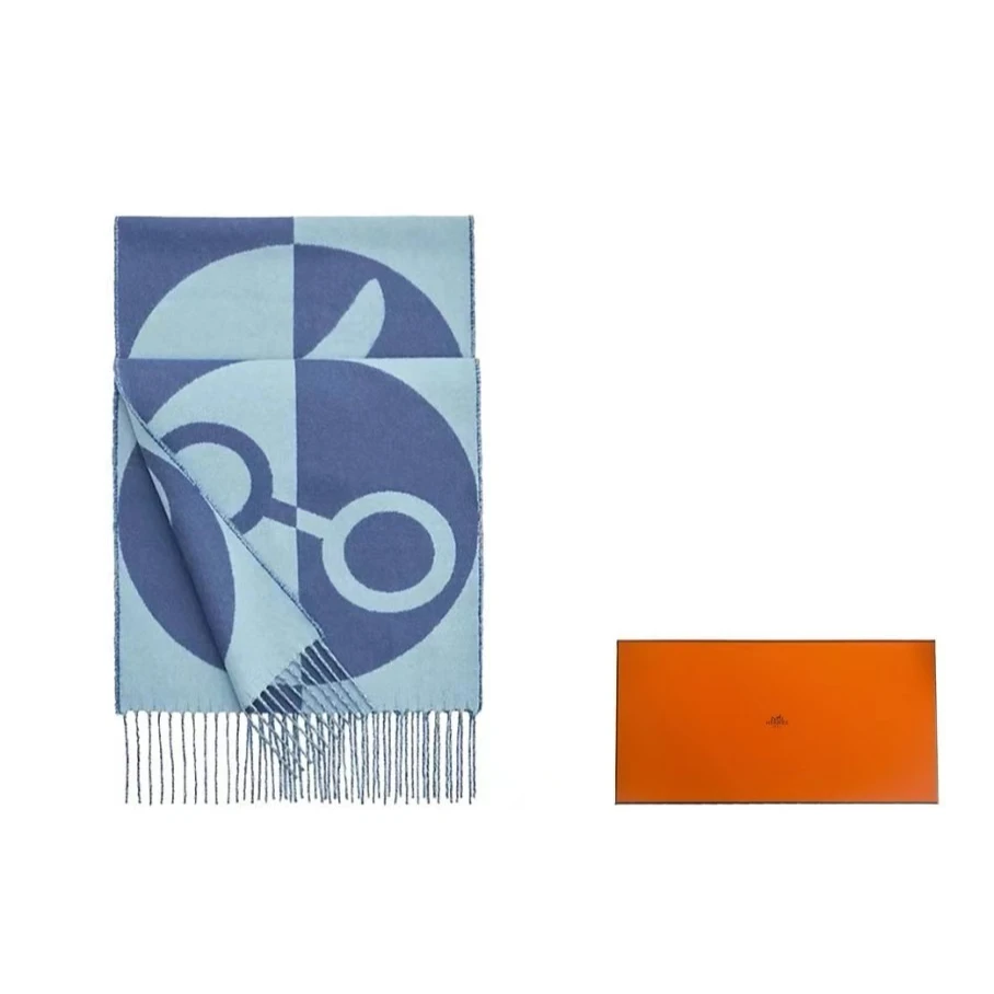 95新 Hermes/爱马仕 安洁利严选围巾/QK6946