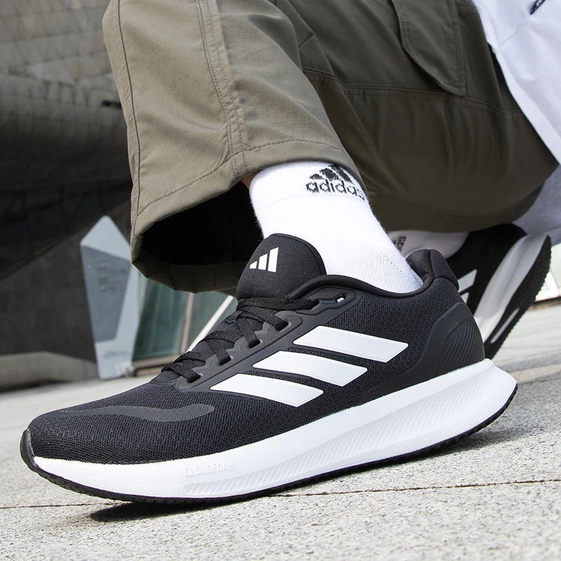 Adidas阿迪达斯男鞋2025新款RUNFALCON 5轻便舒适跑步鞋IH7758