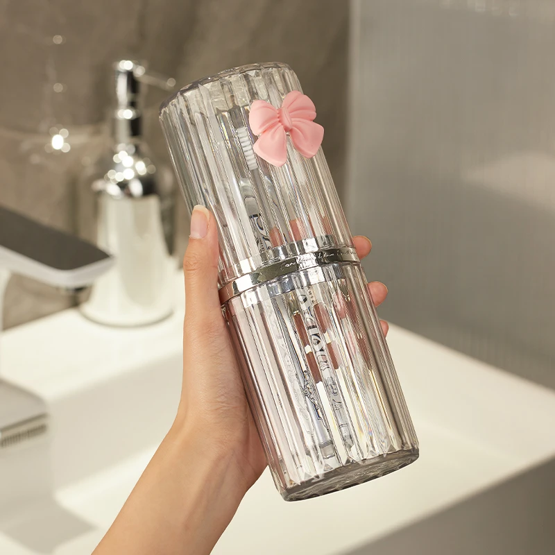 旅行漱口杯洗漱杯牙刷牙膏收纳盒旅游便携式刷牙杯子旅行洗漱轻奢